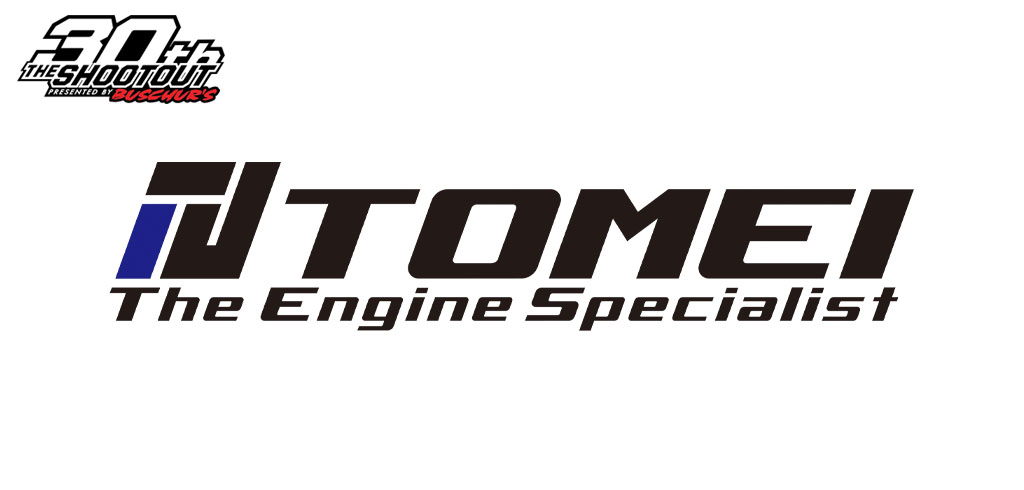TOMEI POWERED USA | 30th Annual the Shootout RB26 Class Sponsor